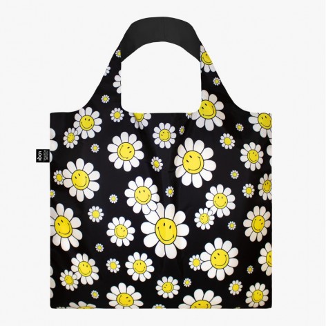 Bolsa Loqi Flowers Negro