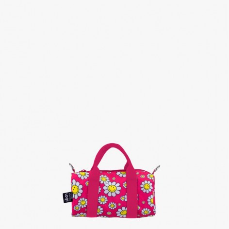 Weekender Mini S Loqi Smiley Rosa