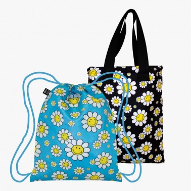 Mochila Reversible Loqi Smiley 