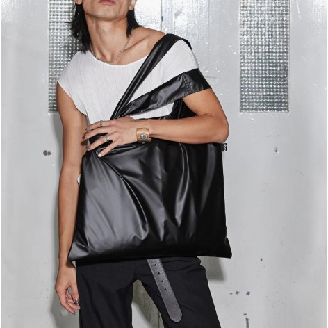 Bolsa Loqi Metallic Black