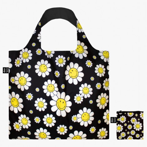 Bolsa Loqi Flowers Negro