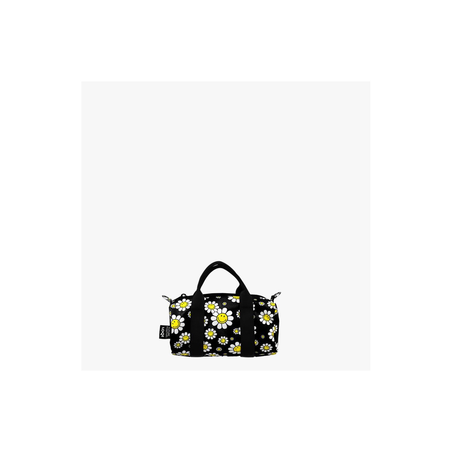 Weekender Mini Loqi Smiley Negro