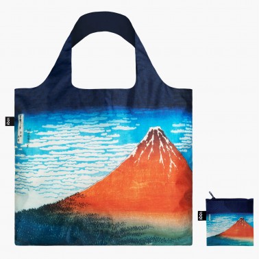 Red Fuji, Mountains in Clear Weather  Loqi Bag