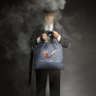  Rene Magritte The Treachery Loqi Bag