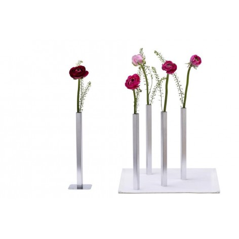 Magnetic Vase Peleg Silver