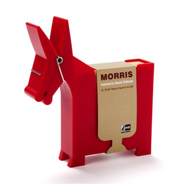 Morris Memo Monkey Business Red