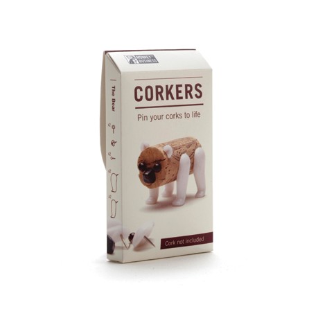 Corkers Animals Monkey Business Bear