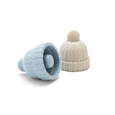 Beanie  Monkey Business blue & grey