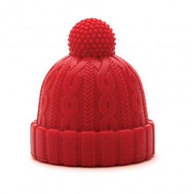 Beanie  Monkey Business Red & Grey