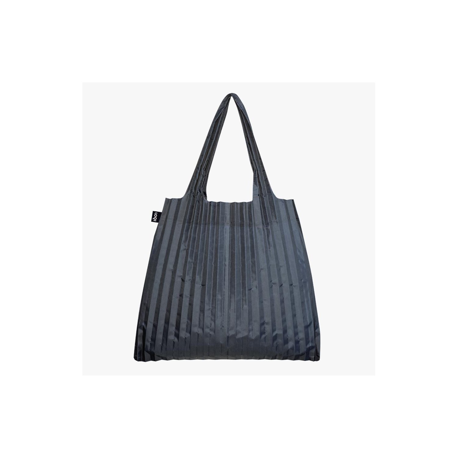 Bolsa Loqi Pleated Charcoal