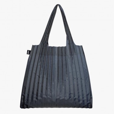 Bolsa Loqi Pleated Charcoal