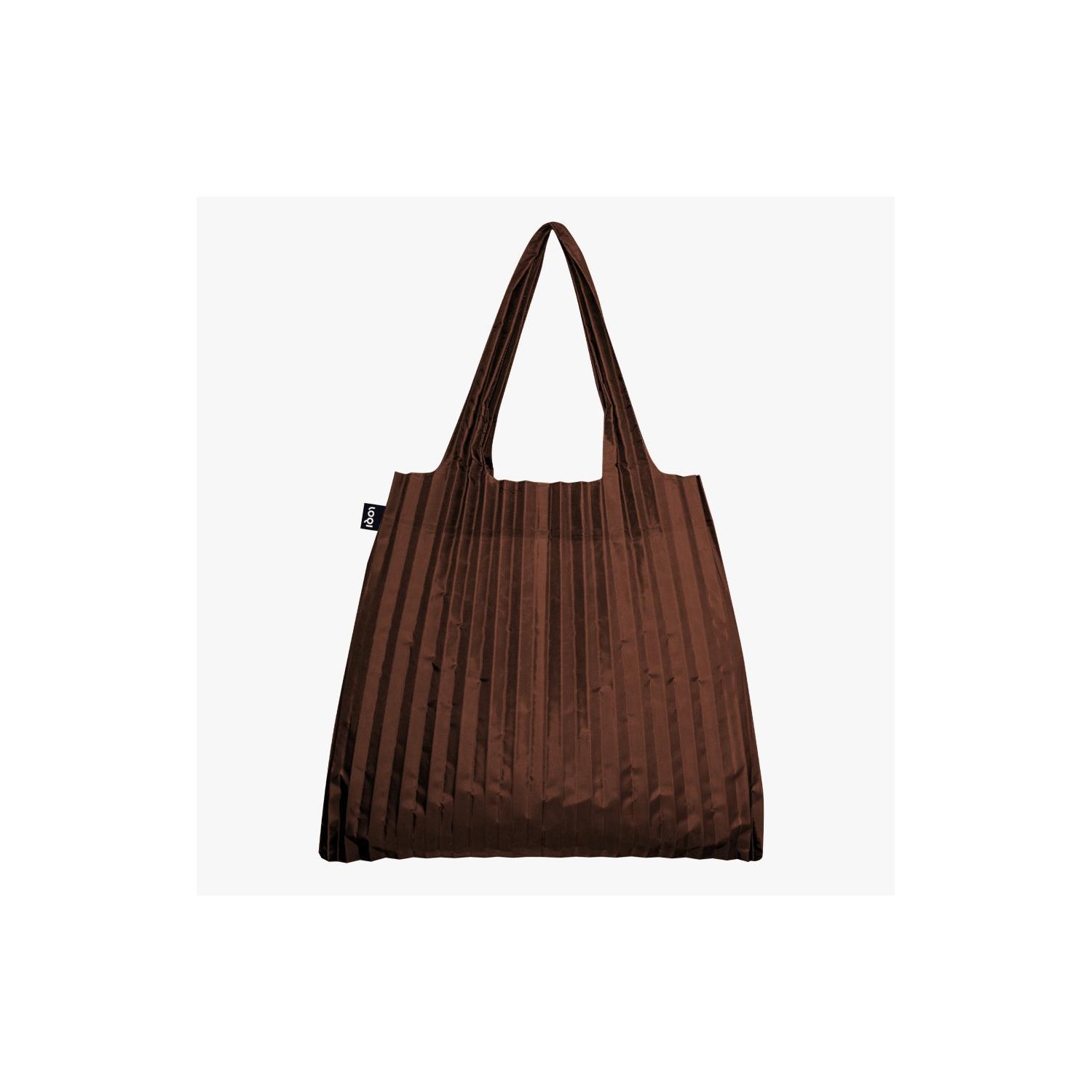 Bolsa Loqi Pleated Cocoa