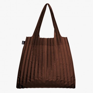 Bolsa Loqi Pleated Cocoa