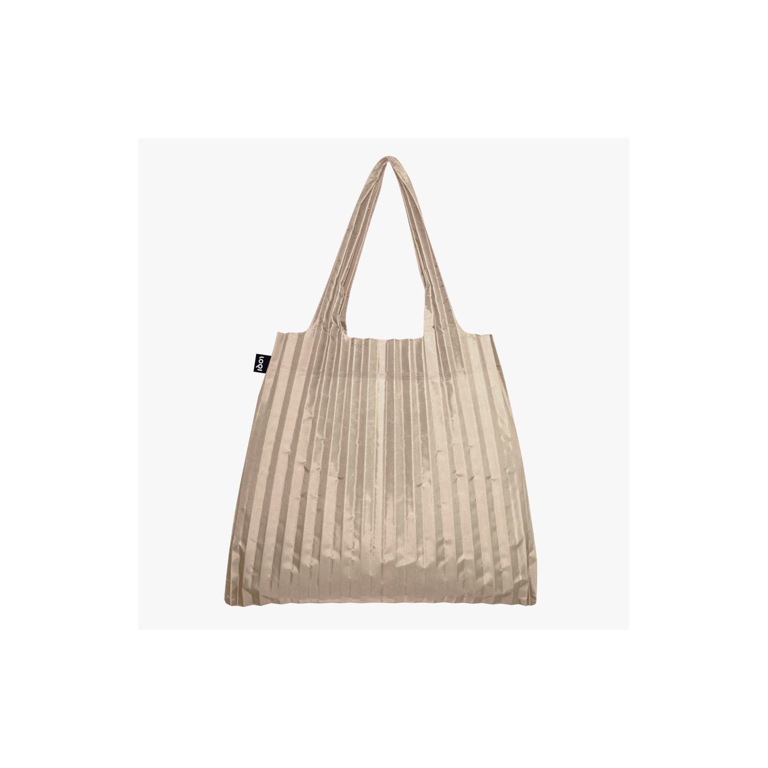 Bolsa Loqi Pleated Mocha