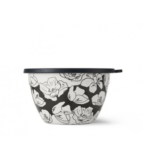 Salad Bowl Kit S'well Charcoal Bloom 1 9L