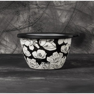 Salad Bowl Kit S'well Charcoal Bloom 1 9L