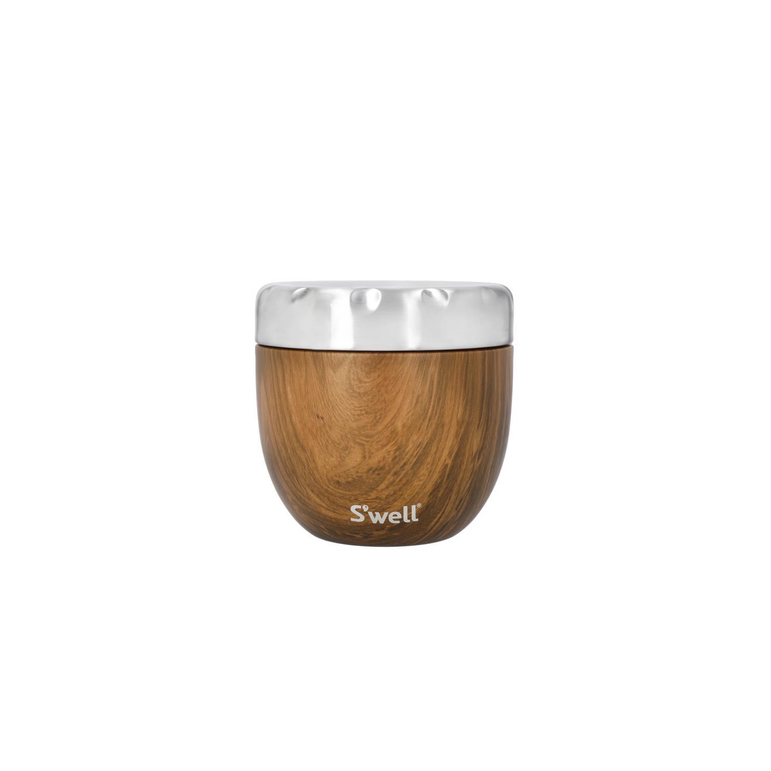 Eats S'well 636ml Teakwood