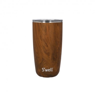 Tumbler con Tapa S´Well 530ml Teakwood