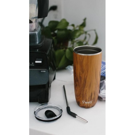 Tumbler con Tapa S´Well 530ml Teakwood