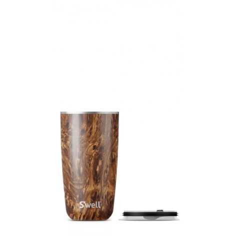 Tumbler con Tapa S´Well 530ml Teakwood