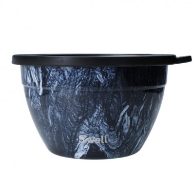 Salad Bowl Kit S´Well 1 9L Azurite Marble 