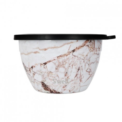 Salad Bowl Kit S´Well 1 9L Calacatta Gold 