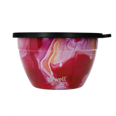 Salad Bowl Kit S´Well 1 9L Rose Agate 