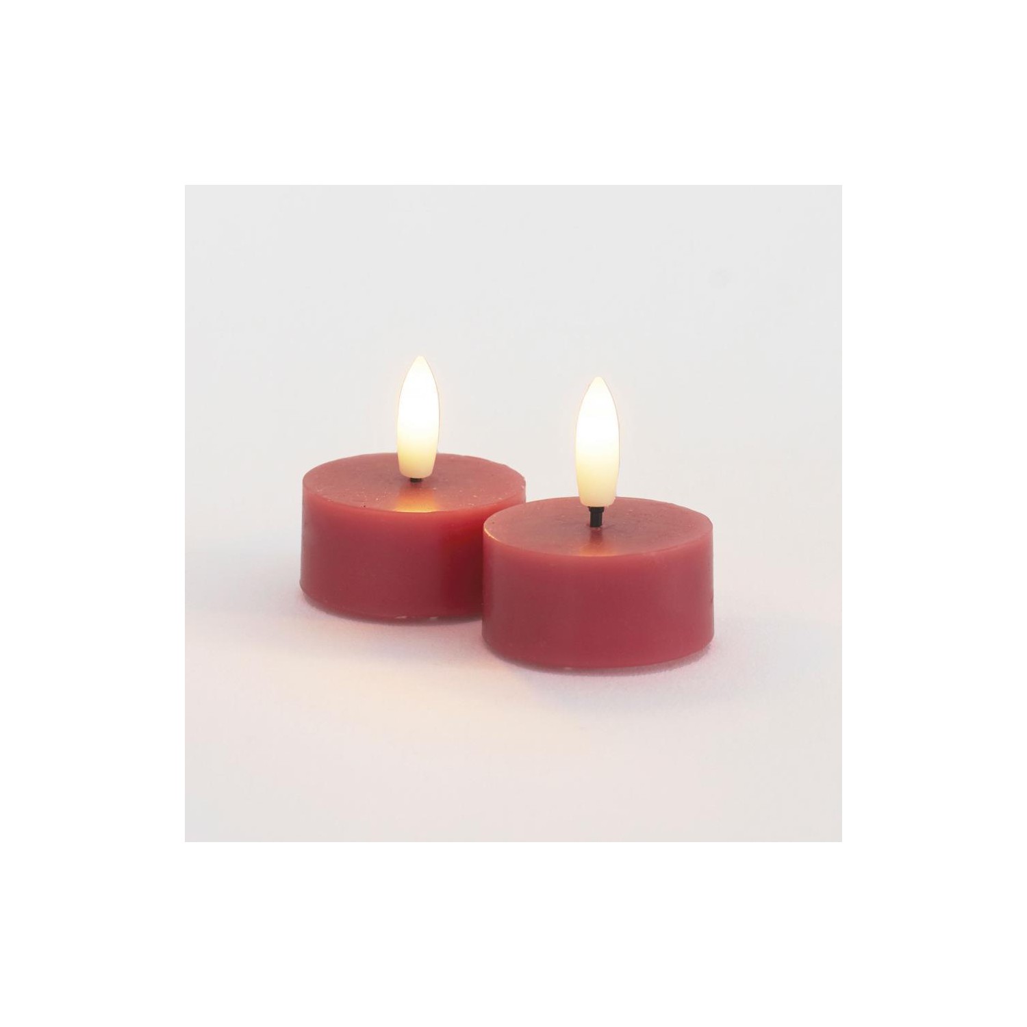 Sille Tealight 2 pcs  set  Ø4 5XH2 2cm  Rosa