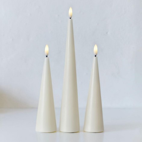 Sille Conical Ø4 8x17cm  Blanco