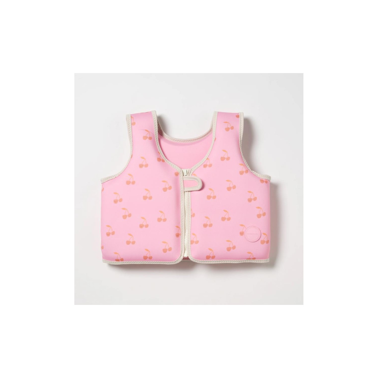 Kids Swim Vest 3-6 Cotton Candy Cherry