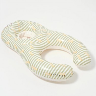 Float Together Baby Seat EU Duck Sage Stripe