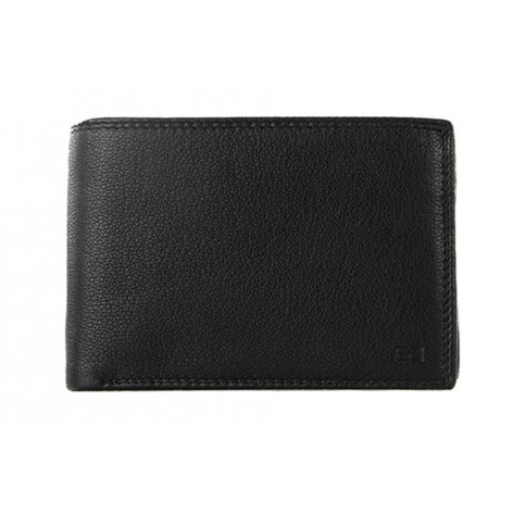 Billetera Bifold Leather Black