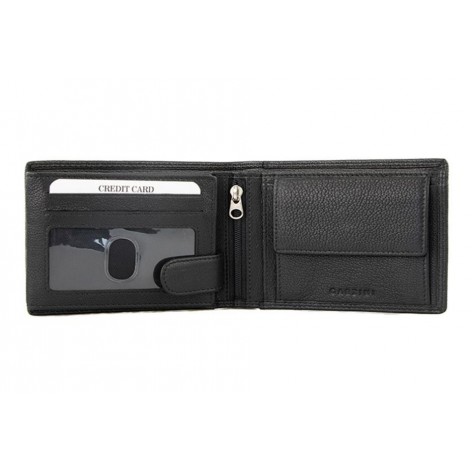 Billetera Bifold Leather Black