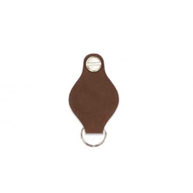 Llavero Air Tag 'Lusso' Piel Brushed Brown