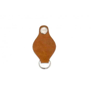 Llavero Air Tag 'Lusso' Piel Brushed Cognac