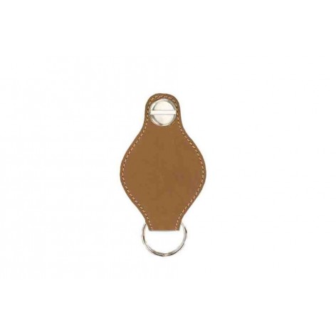 Llavero Air Tag 'Lusso' Piel Vintage Camel Brown