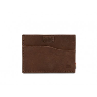 Tarjetero 'Leggera' Piel Brushed Brown