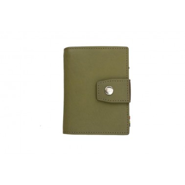 Billetero Metal Olive Green Brown