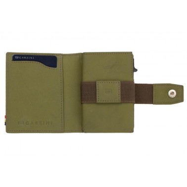 Billetero Metal Olive Green Brown