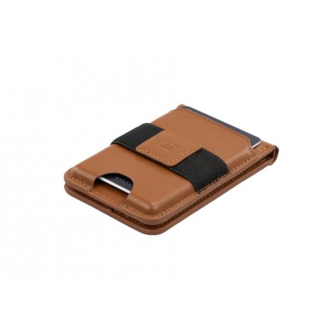 Billetera MegaSage Stand Leather Brown