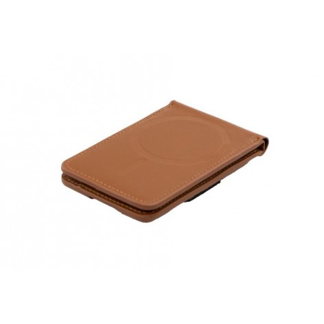 Billetera MegaSage Stand Leather Brown