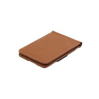 Billetera MegaSage Stand Leather Brown