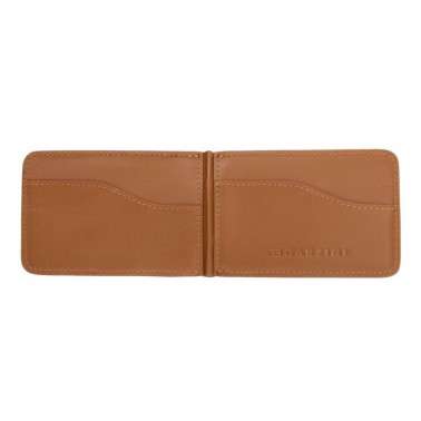 Billetera MegaSage Stand Leather Brown