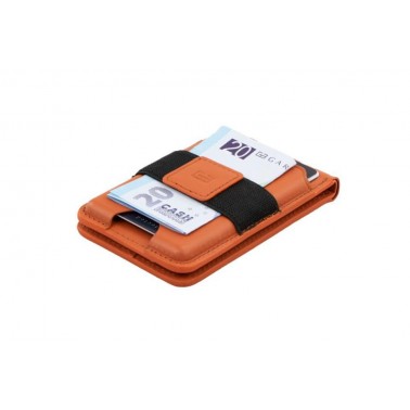 Billetera MegaSage Stand Leather Orange