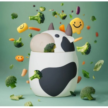 Fiambrera Asobu Bestie Vaca 600ml