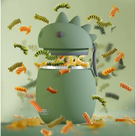 Fiambrera Asobu Bestie Dinosaurio 600ml