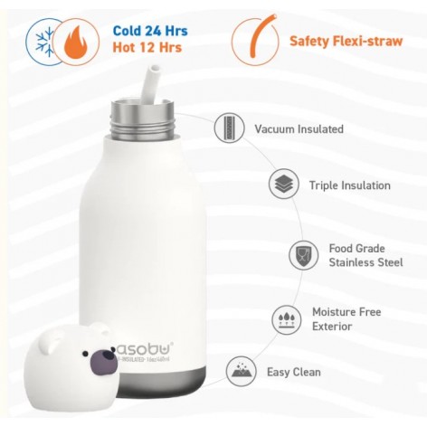 Botella Asobu Bestie Oso 475ml