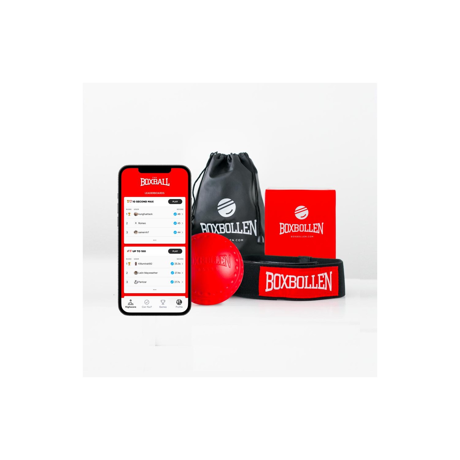 Boxbollen Rojo