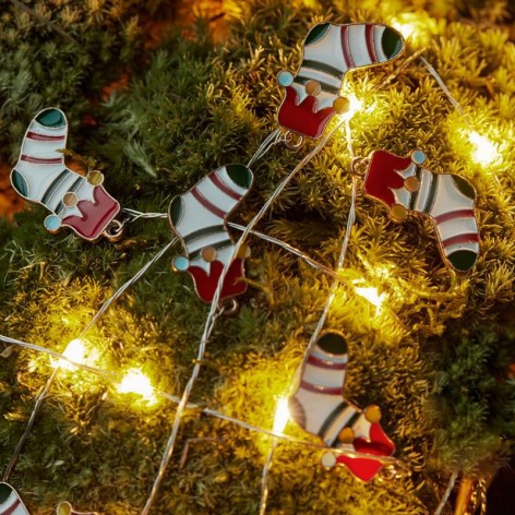 Nille  Xmas socks  Clear L90 30CM