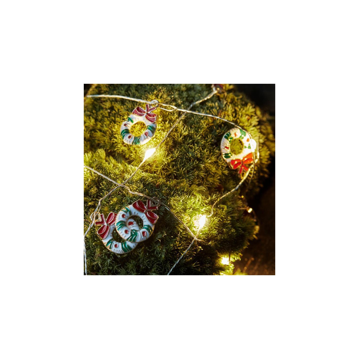 Nille  Wreath  Clear L90 30CM
